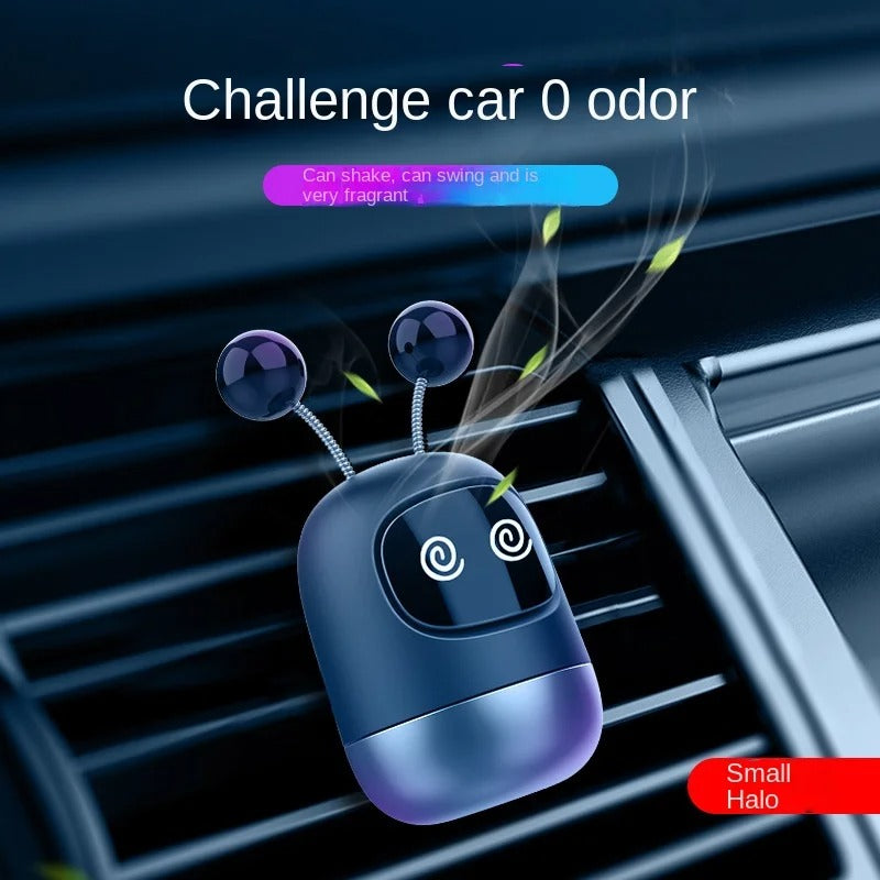 Robot Fragrance Car Air Vent Scent Aromatherapy Auto Air Outlet Perfume Long-lasting Fragrance Clip Diffuser Car Accessories